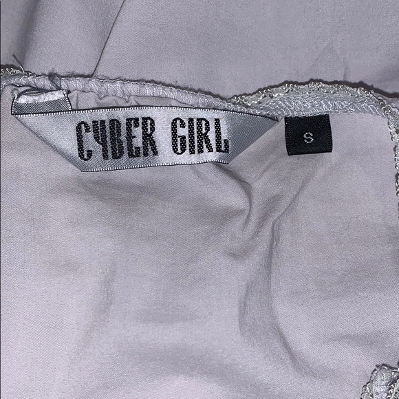 Pale Grey Frilly Skirt - Picture 10 of 10